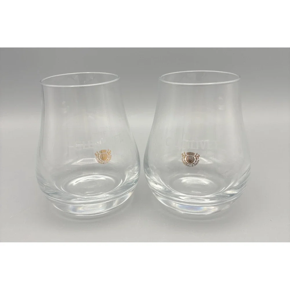 The Glenlivet Scotch Whiskey - Set of 2 Glasses Whiskey Bourbon Scotch